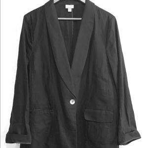 J. Jill black womens blazer